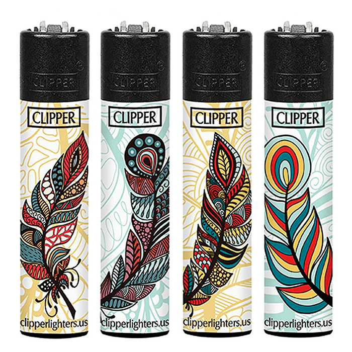 Encendedor Clipper plumas FEATHERS
