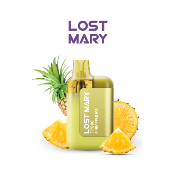 Lost Mary pod desechable TP 800 puffs 20mg/ml nicotina – Piña Helada