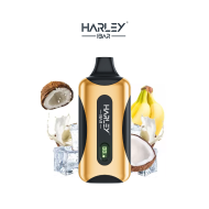 Vaper Harley Bar 18000 - ZERO nicotina -Banana Coco