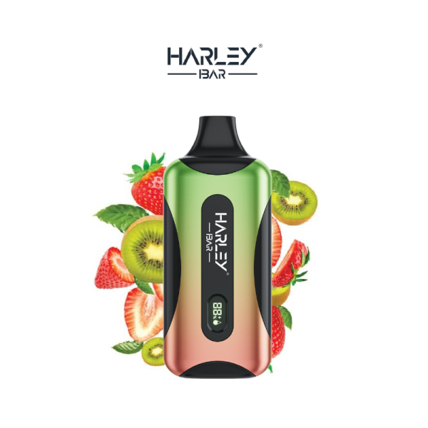 Vaper Harley Bar 18000 - ZERO nicotina -Fresa Kiwi