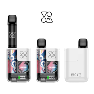 Pod Mod II VOOM + 5 cápsulas dif. sabor x 600 (3.000 puffs) y 20 mg/ml nicotina – 6 Flavour Series