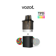 VOZOL Vista Plug pack recarga cápsula pod (2ml) + recipiente (10ml) 20mg/ml nicotina - Caramelo Arcoíris