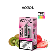 VOZOL Vista Plug Kit Starter 10.000 puffs (2ml + 10ml) precargado 20mg/ml nicotina - Fresa Kiwi