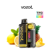 VOZOL Vista Plug Kit Starter 10.000 puffs (2ml + 10ml) precargado 20mg/ml nicotina - Piña Limón